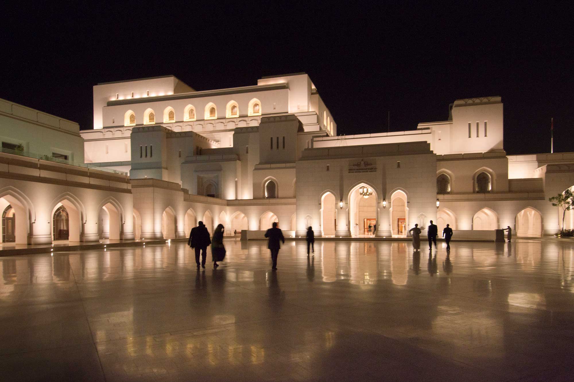 Muscat skyline waterfront modern Oman